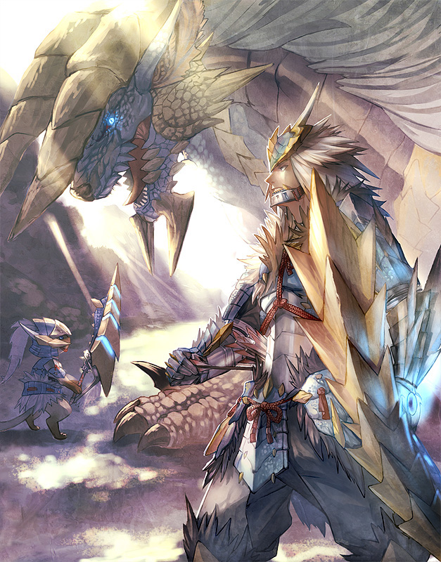 Anime picture monster hunter 1000x763 280010 fr